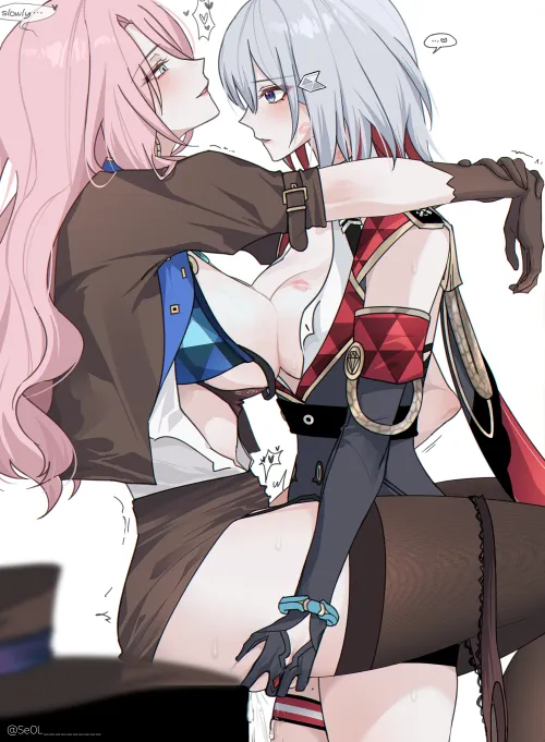 Thumbnail Topaz amp Jade Honkai Star Rail by Seol in Yuri Category