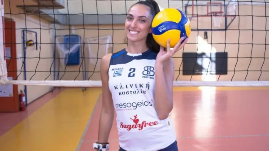 Thumbnail Athletic Elegance: CandaceKnight12 Explores VolleyballGirls' Frontier