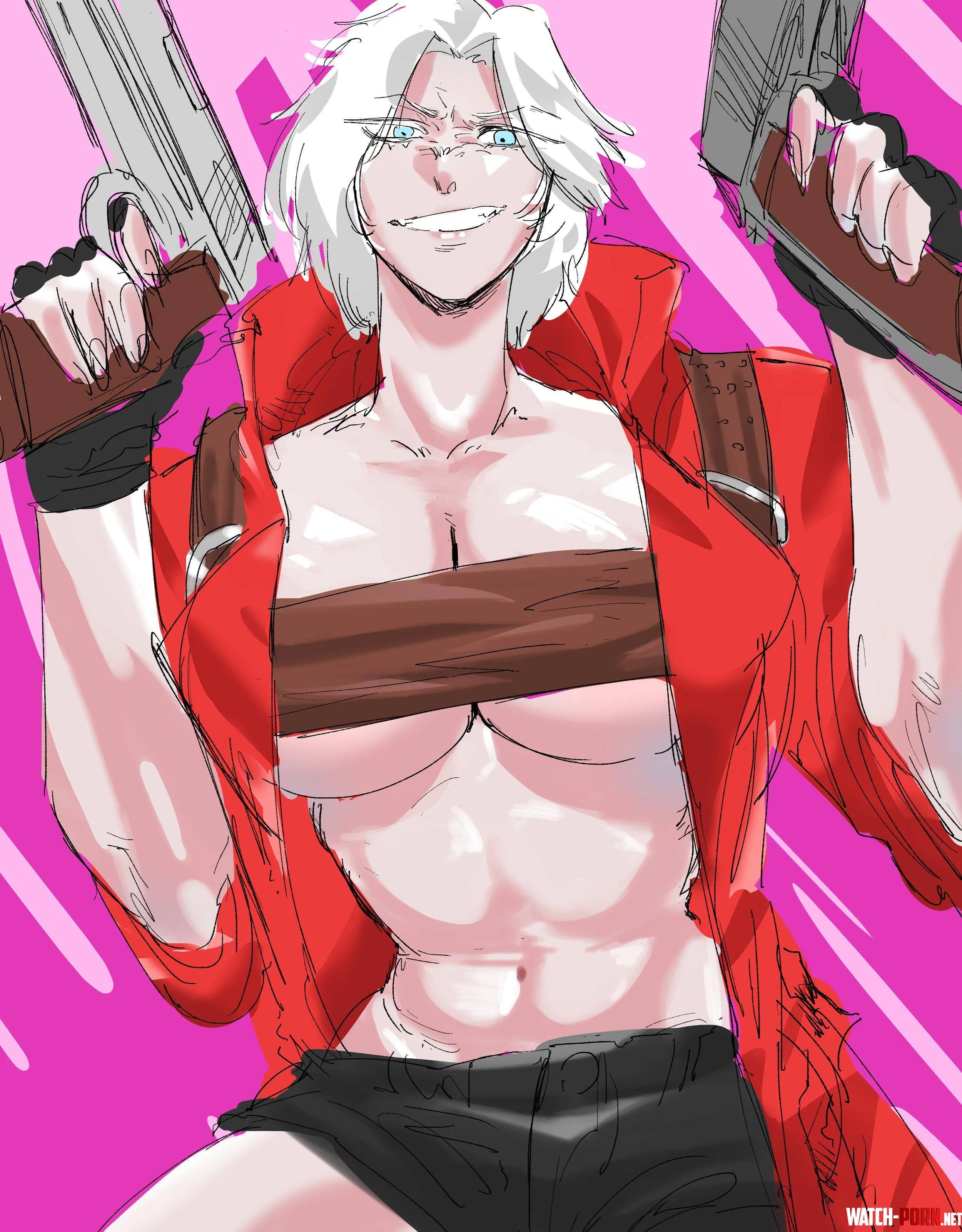 Dante Alqkemy777 Devil may cry by 1XblackHoleX1