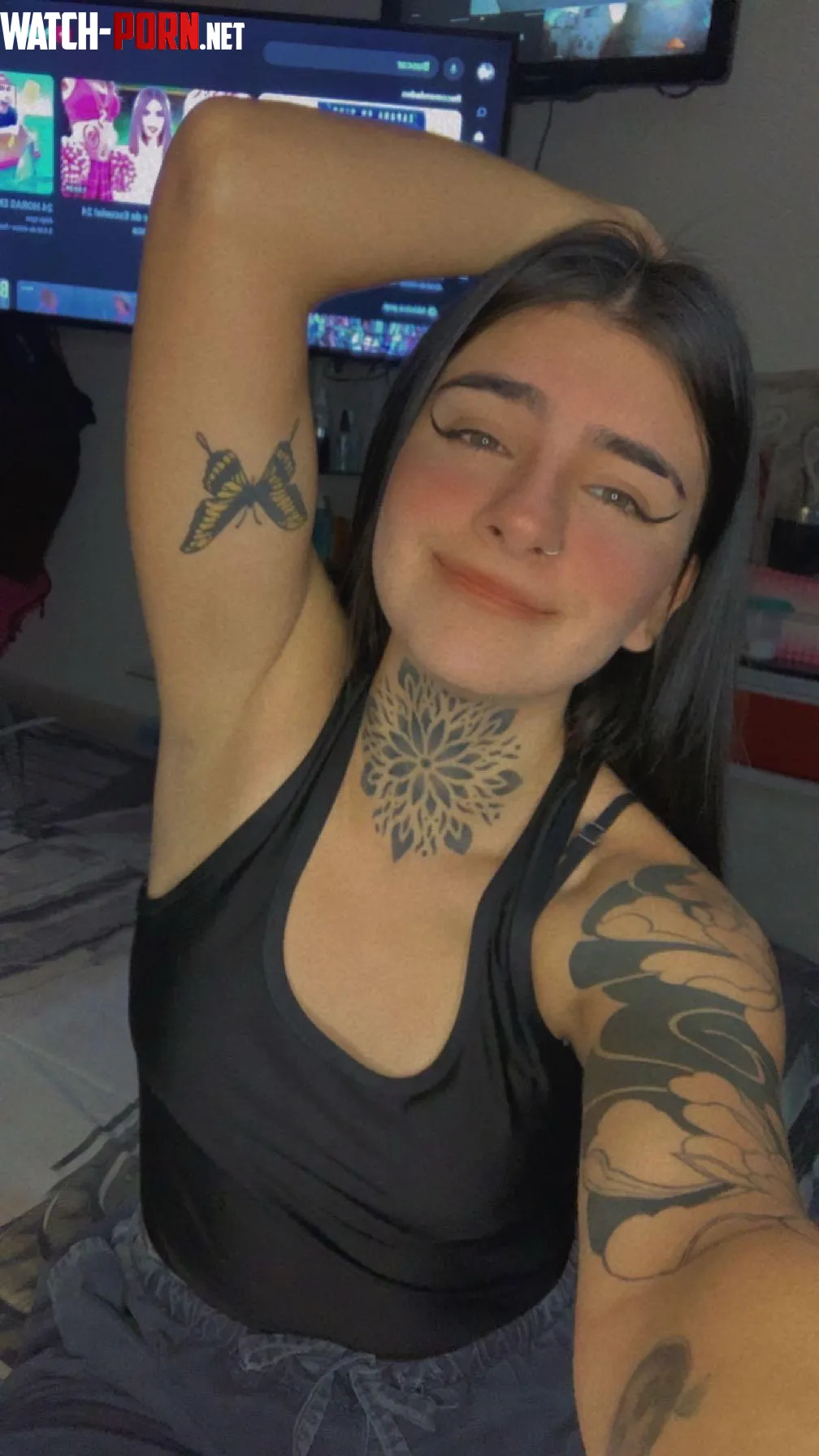 Would you lick my 23 year old armpits by Dark_1478