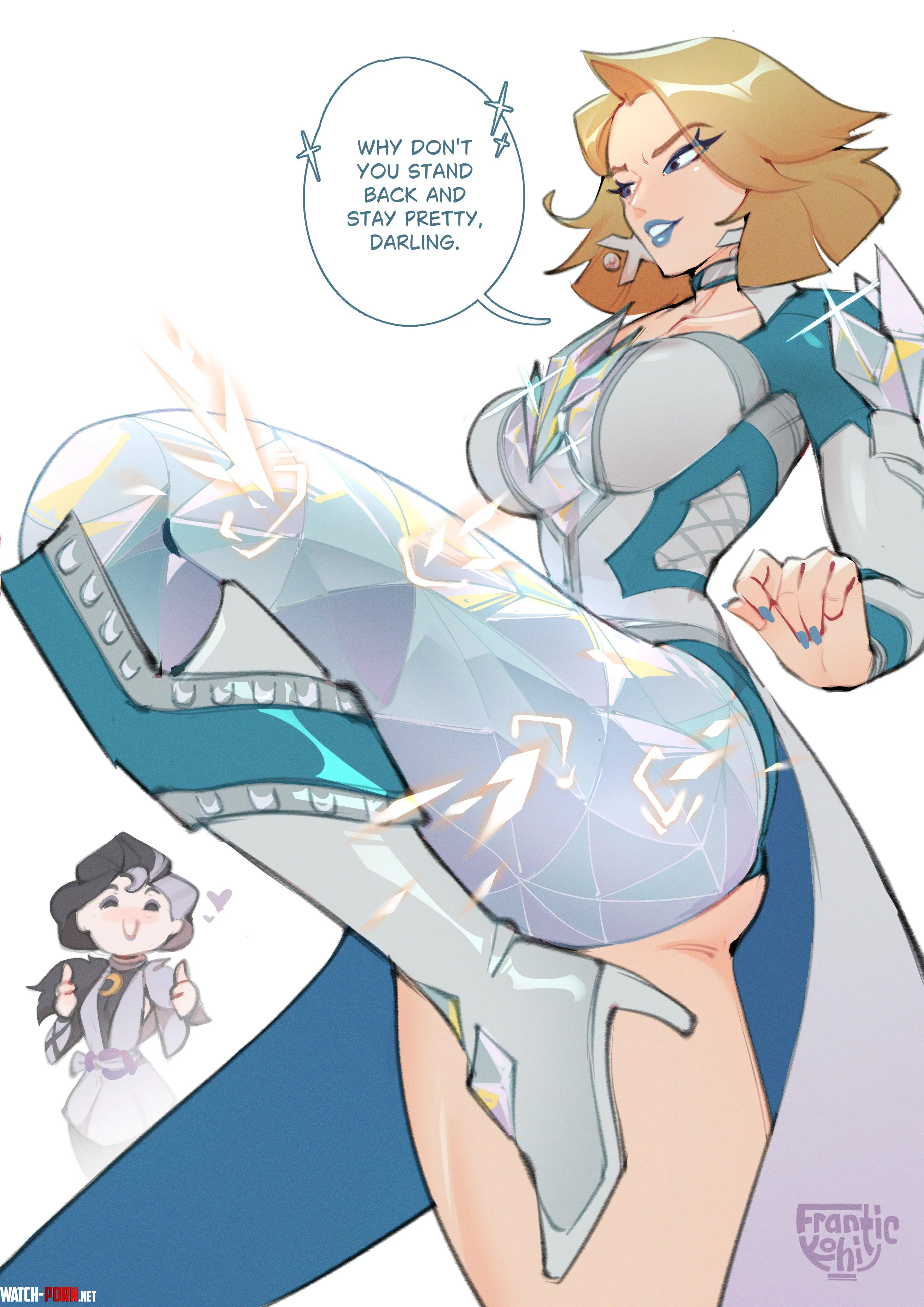 Emma Frost  Thighs that can TANK Frantic Marvel Rivals by EroMestre