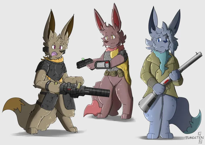 Thumbnail Exploring Vee Variants in the Furry World with TungstenEevee