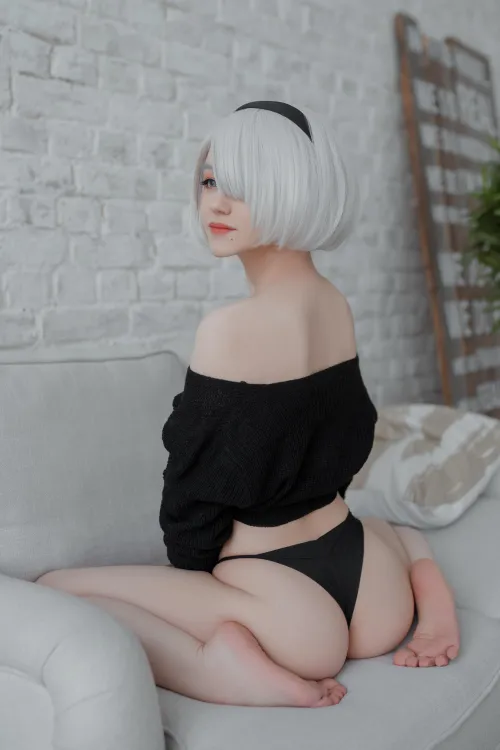 Thumbnail Cosplay Butts Unveiled: 2B by Donnami | cosplaybutts