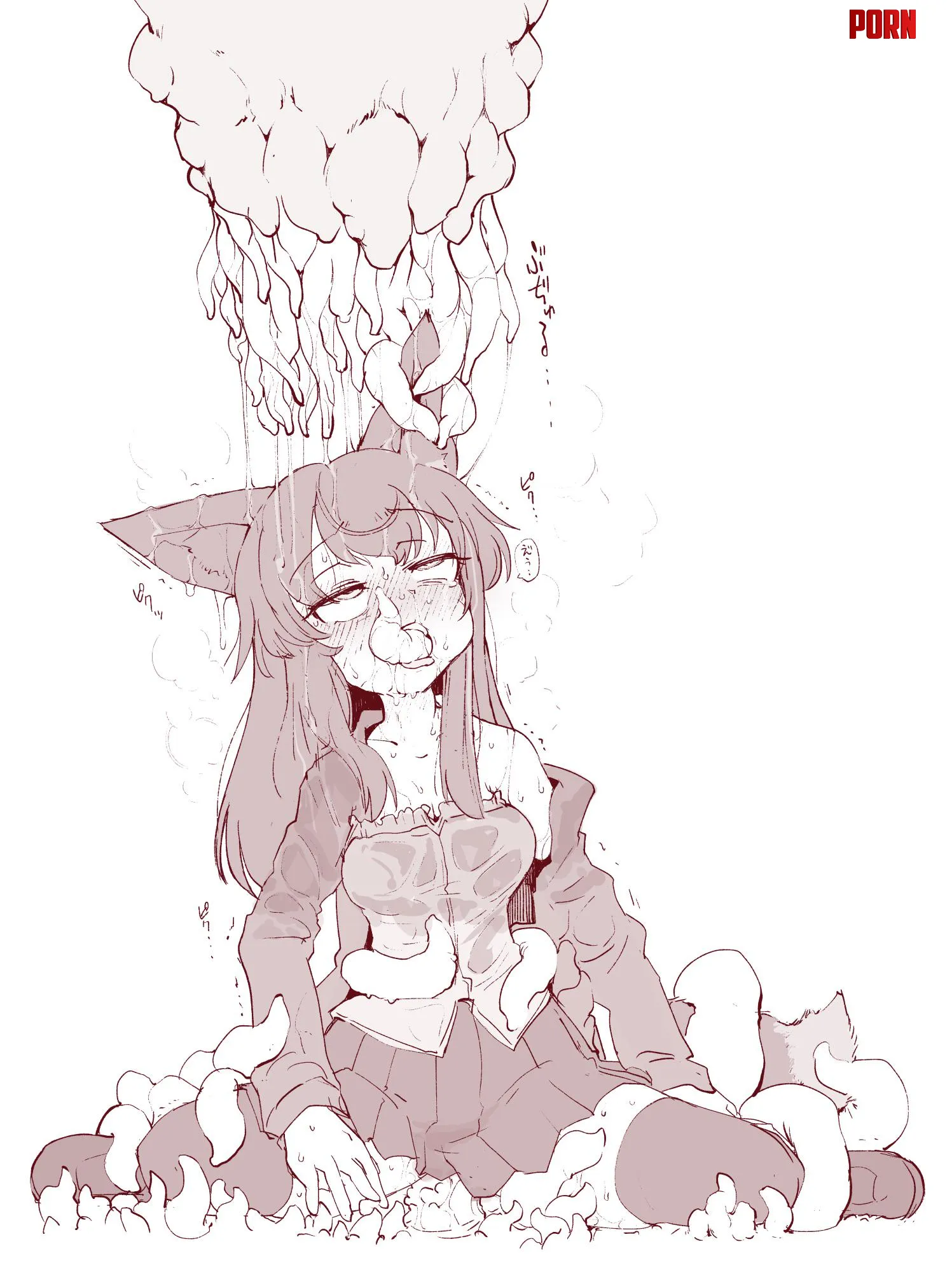 the tentacles have taken her mind away by AYSKZ