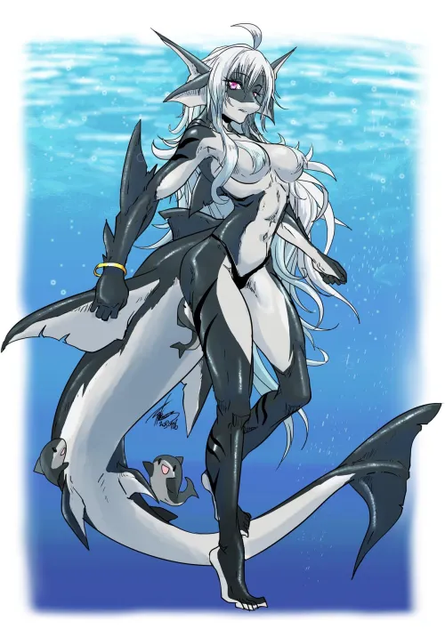 Thumbnail Underwater Shark F - A Unique Tale by zippedsquire by A_MASSIVE_PERVERT in Sharktits Category