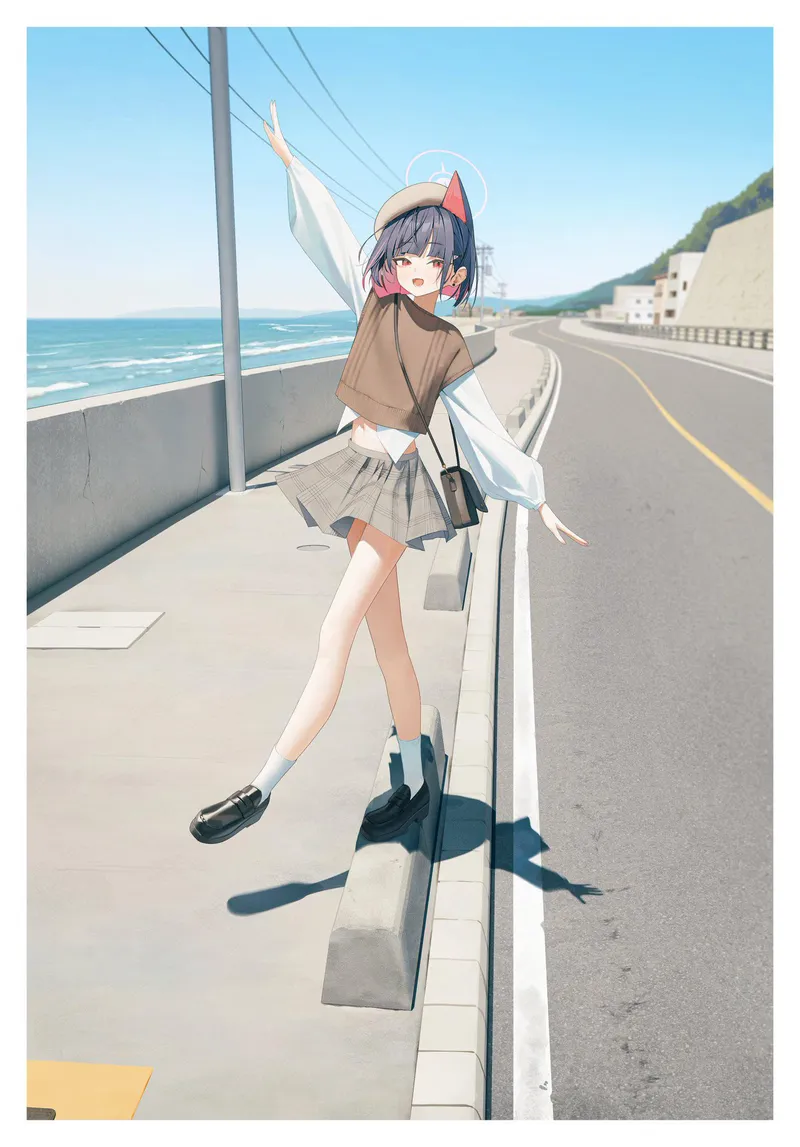 Thumbnail Seaside Stroll: Kazusa's Beach Adventure | Wattatopz