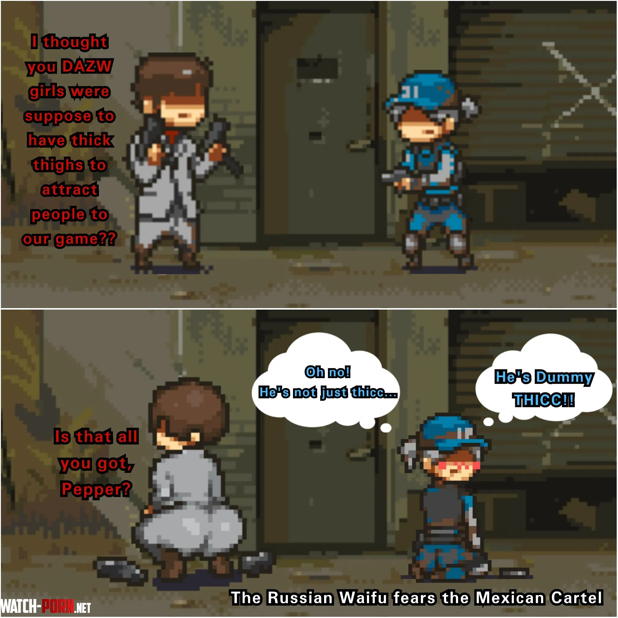 Dead Ahead: Zombie Warfare - Carlos vs Pepper by JaidenX_2002