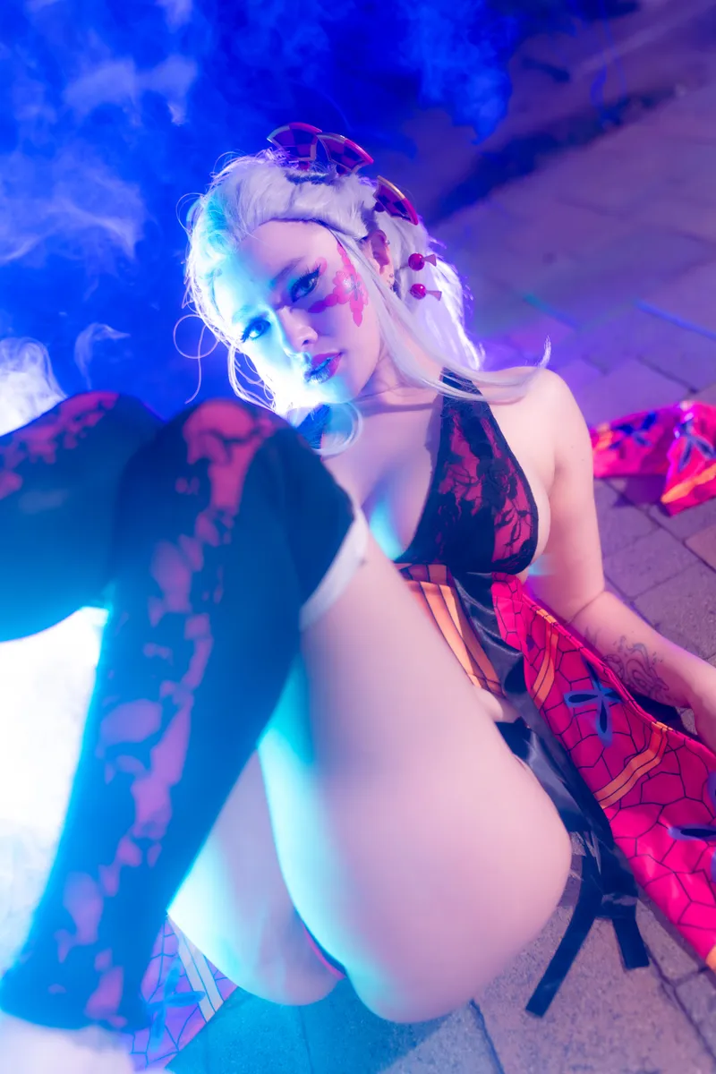 Thumbnail Daki from Demon Slayer Cosplay by sppwalker - sppwalker_modeling