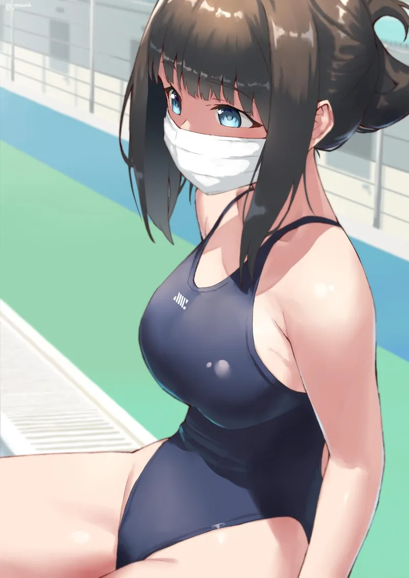 Thumbnail Ecchi_neko: Poolside Adventure with Hassu and Swimsuit Hentai
