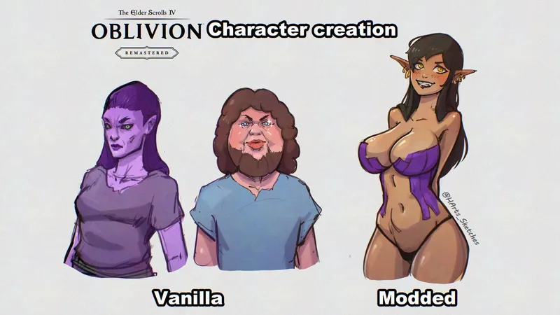 Thumbnail The Oblivion Character Creation Experience in ElfHentai