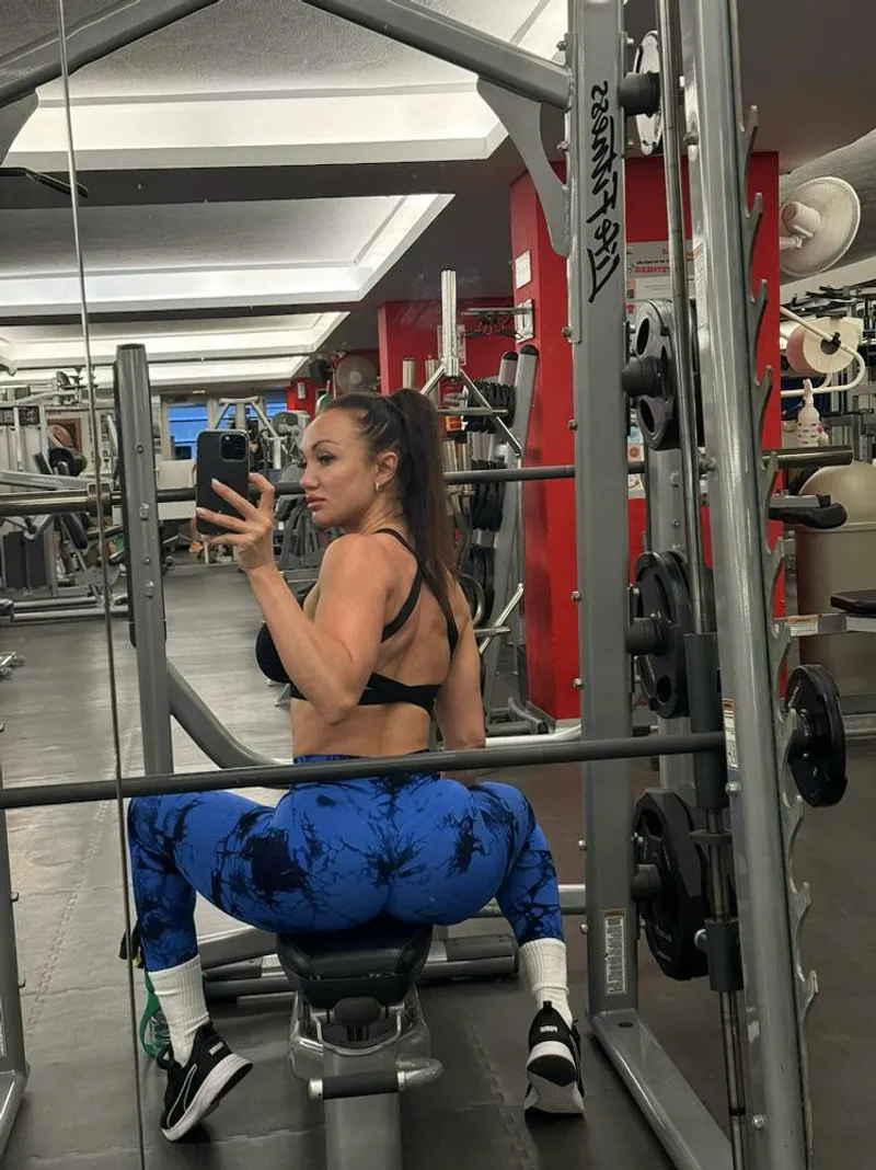 Thumbnail Gym Selfie Ritual by CalistaGlow in AthleticGirls