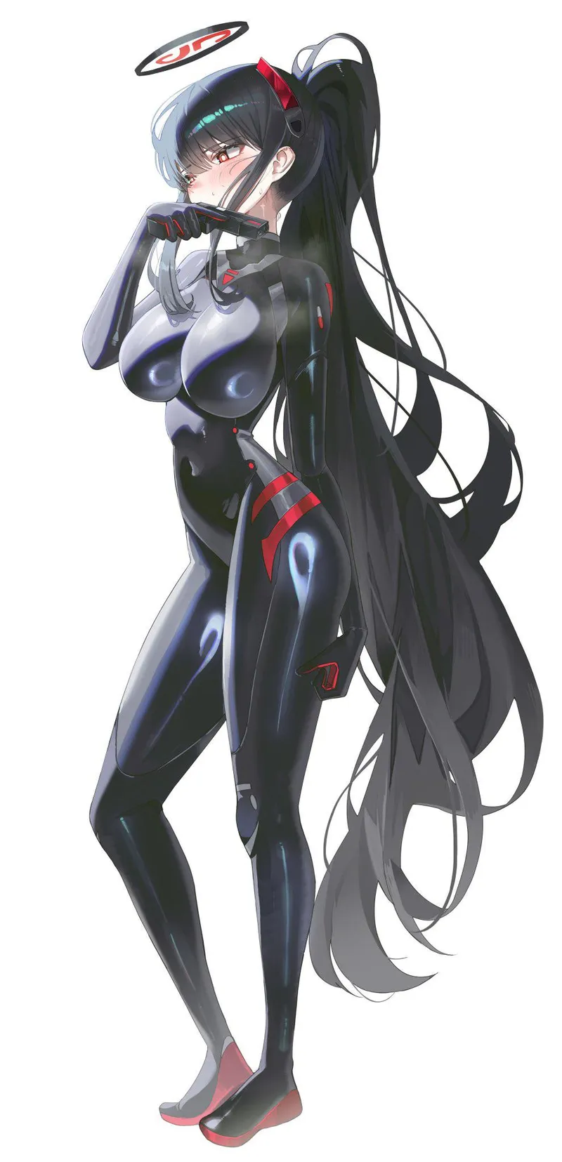 Thumbnail A_MASSIVE_PERVERT Reveals Rio Tsukatsuki from Blue Archive Anime Bodysuits
