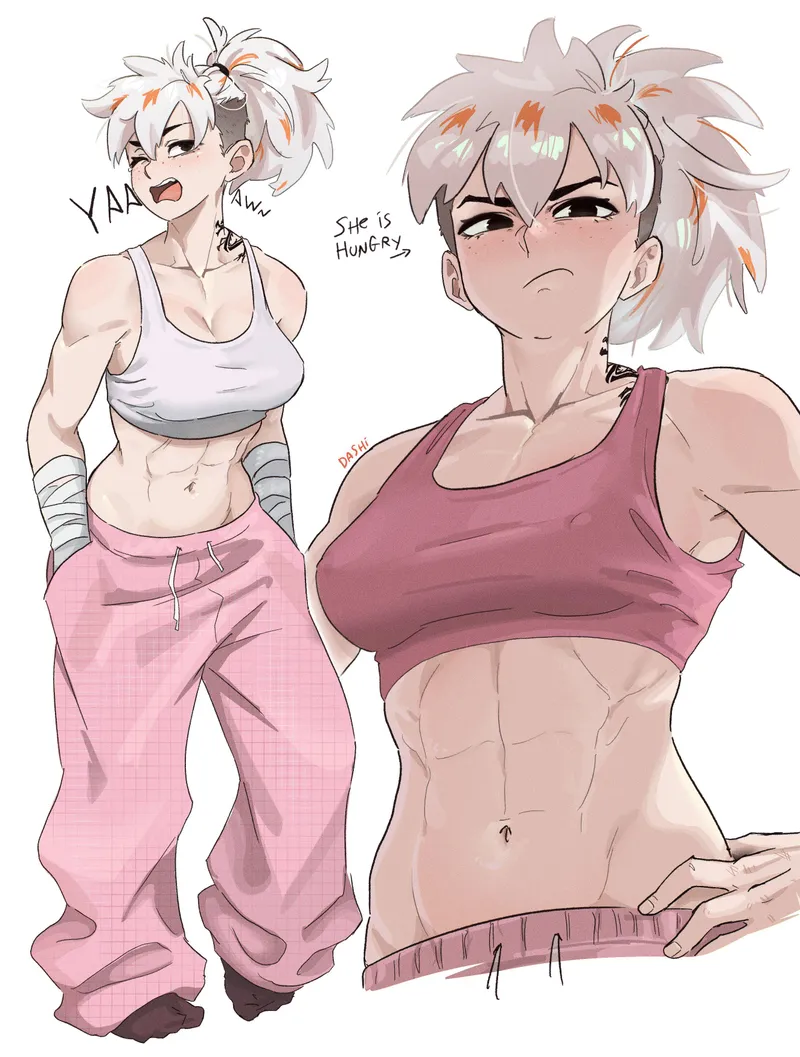 Thumbnail Original Character Nina Rendered by Dashi