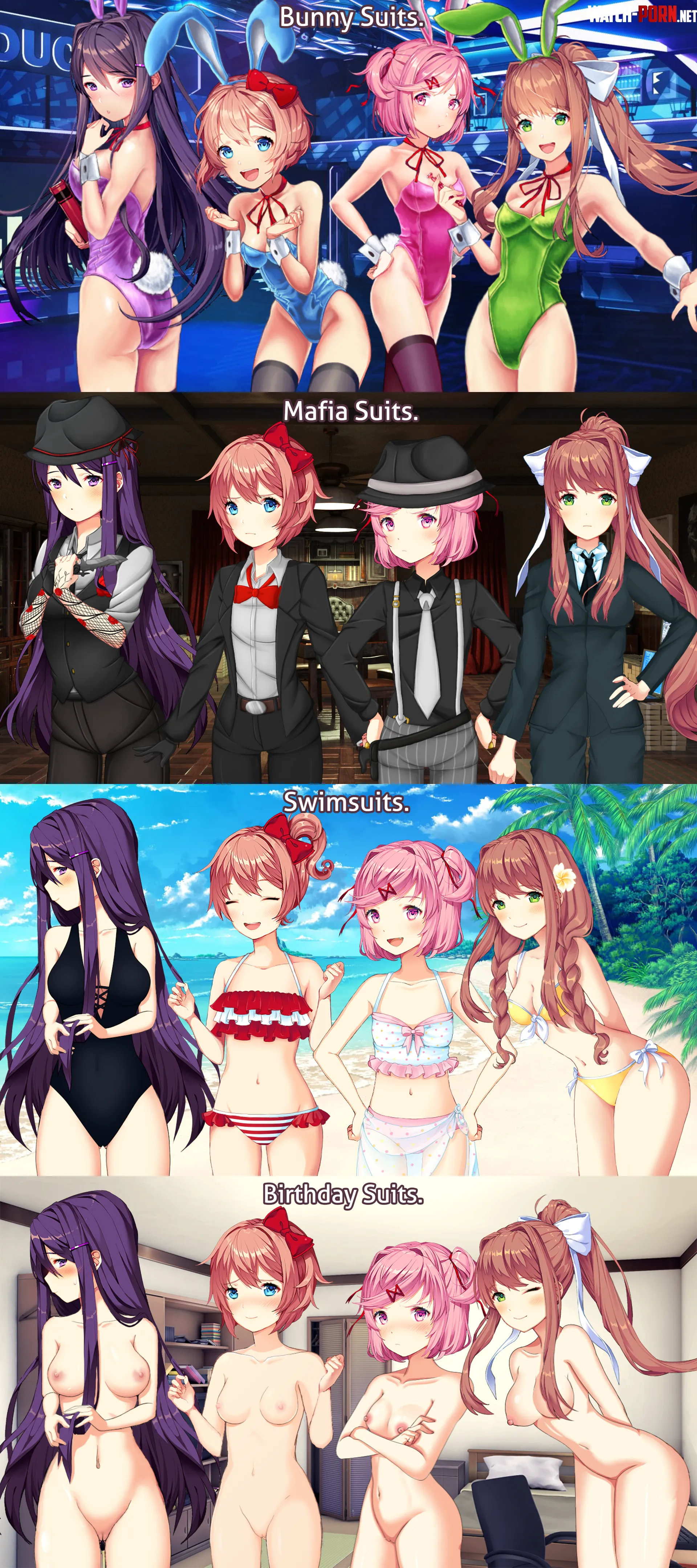 The types of suits. (Branchca_Artist) by Branchca_Artist