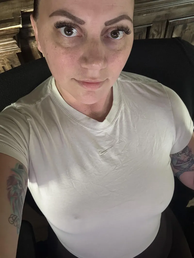 Thumbnail MomentswithCatherine Shares White See-Through with No Bra Content