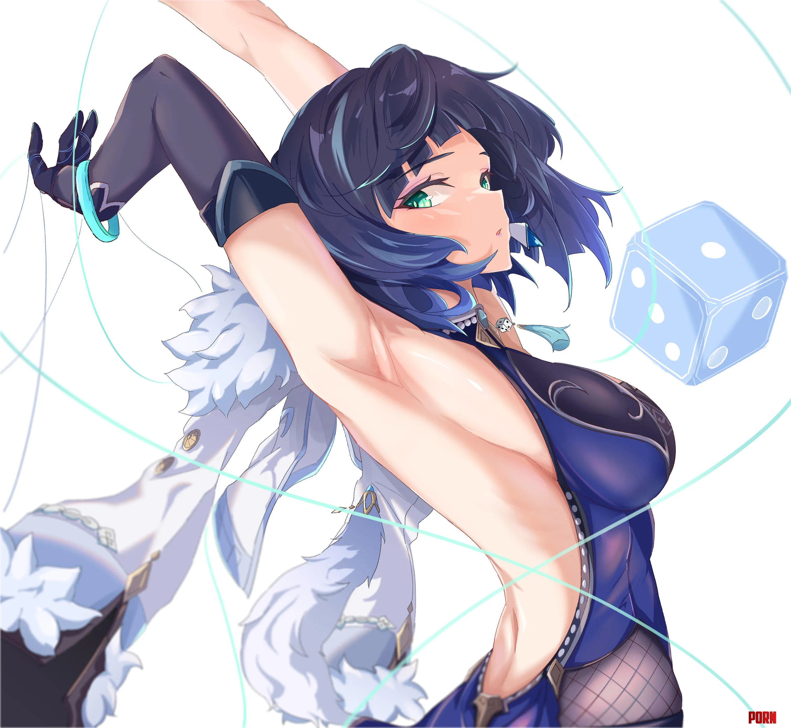 Genshin armpit queen showing off the goods by Level-Ad5048