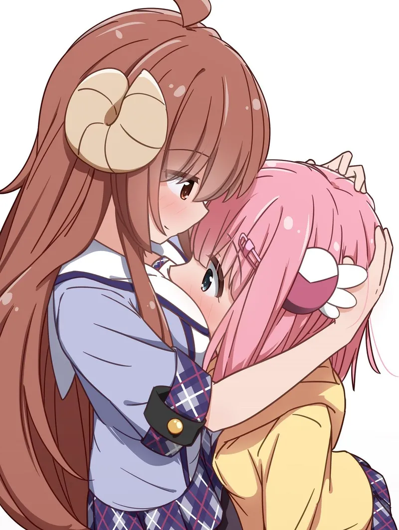 Thumbnail Uncover Shamiko's embrace of Momo in [The Demon Girl Next Door]