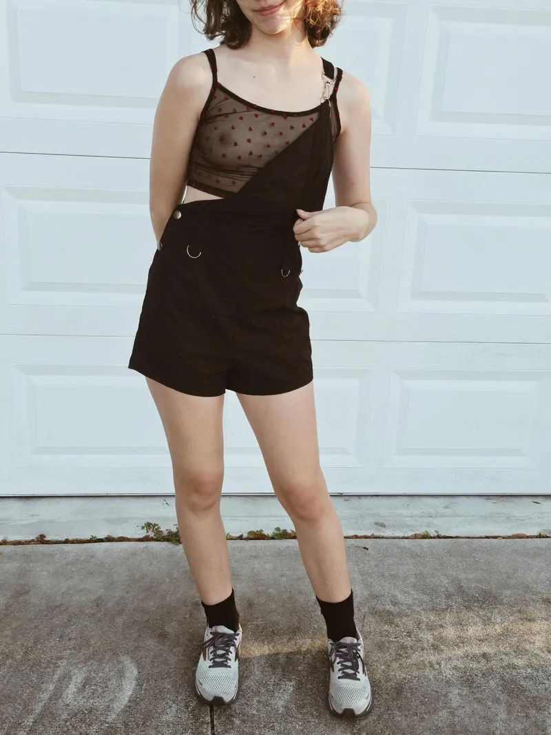 Thumbnail Stylish Caution: Rocking a Sheer Top with LittleBubblesBaby