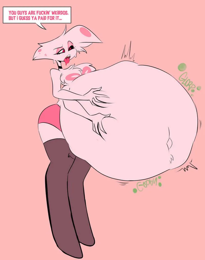 Thumbnail Angel Dust Art by V0R4C1TY | Vore Category
