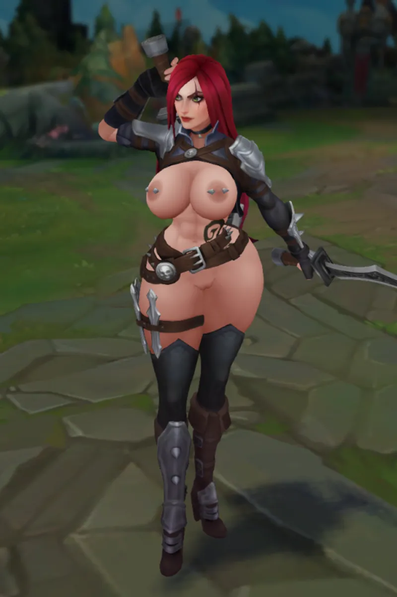 Thumbnail Kyoto709's Take on Katarina in Rule34LoL