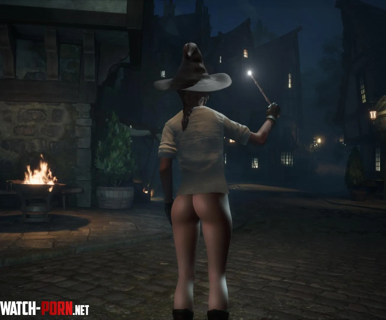 *When I find out who used magic to turn my pants invisible, I am going to magic his dick away*. (Rastifan) by Rastifan