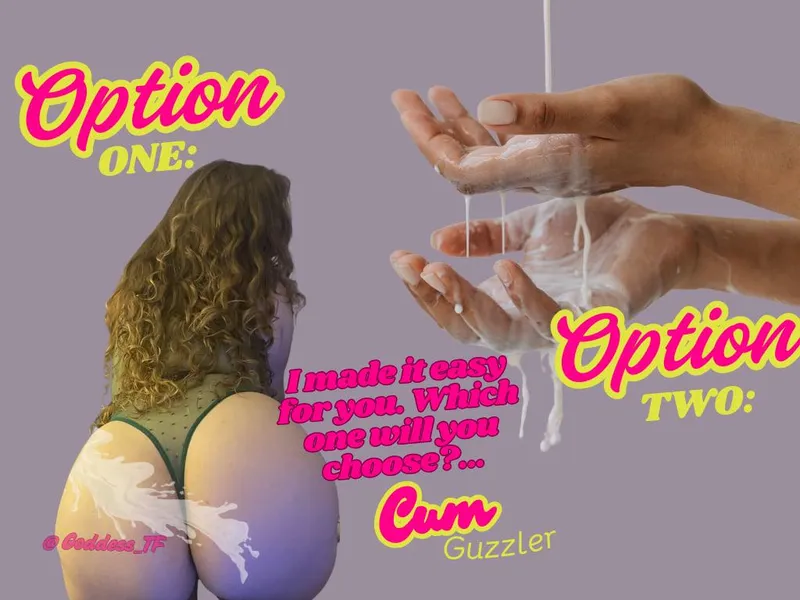 Thumbnail Choose Your Destiny: Cum Guzzling with Goddess_T-F