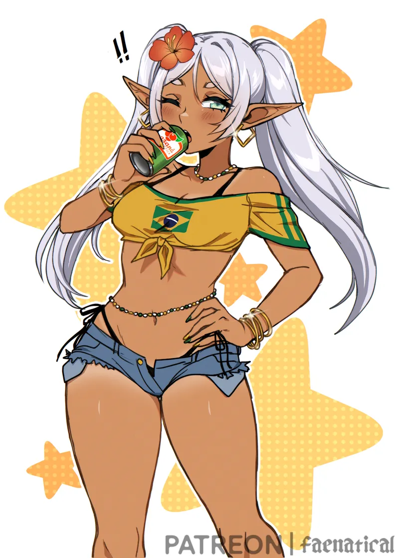 Thumbnail Sensual Brazilian Frieren in ElfHentai Art