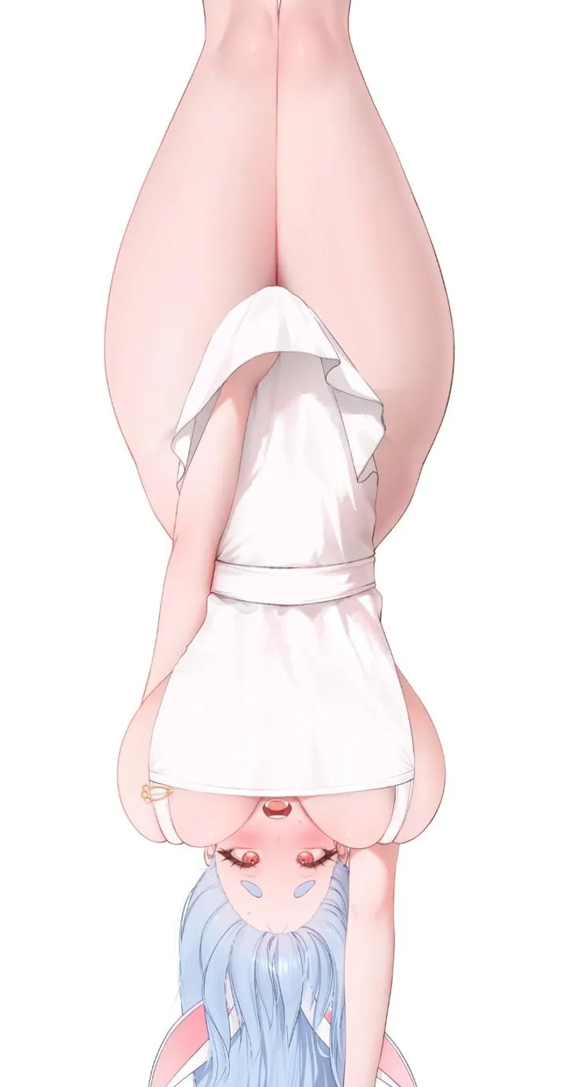 Thumbnail Pekomama Apron Handstand [Hololive]: Ecchi Delight by angel-goon-studio