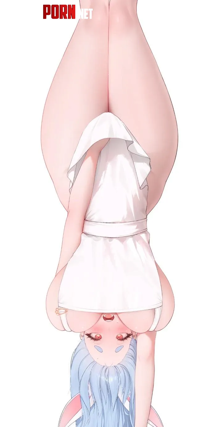 Pekomama Apron Handstand [Hololive] by angel-goon-studio