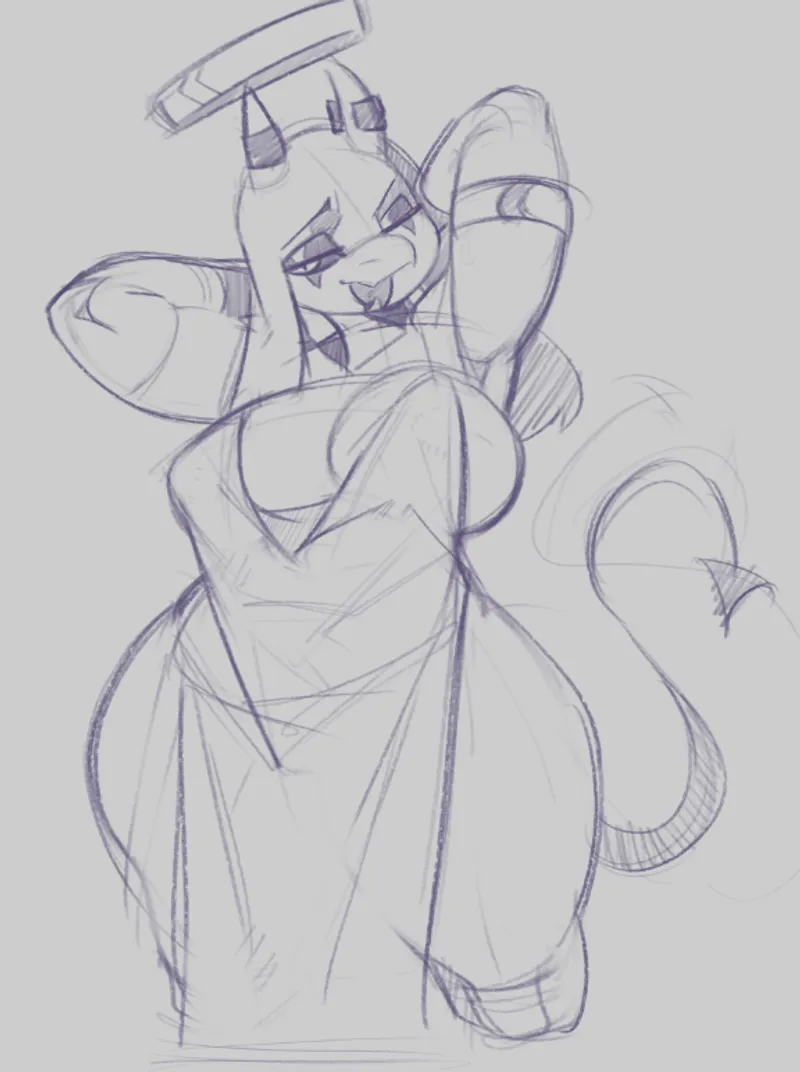 Thumbnail Artist Showcase: Toriel's Magnificence Illustrated by Chue321 (UnderTail)