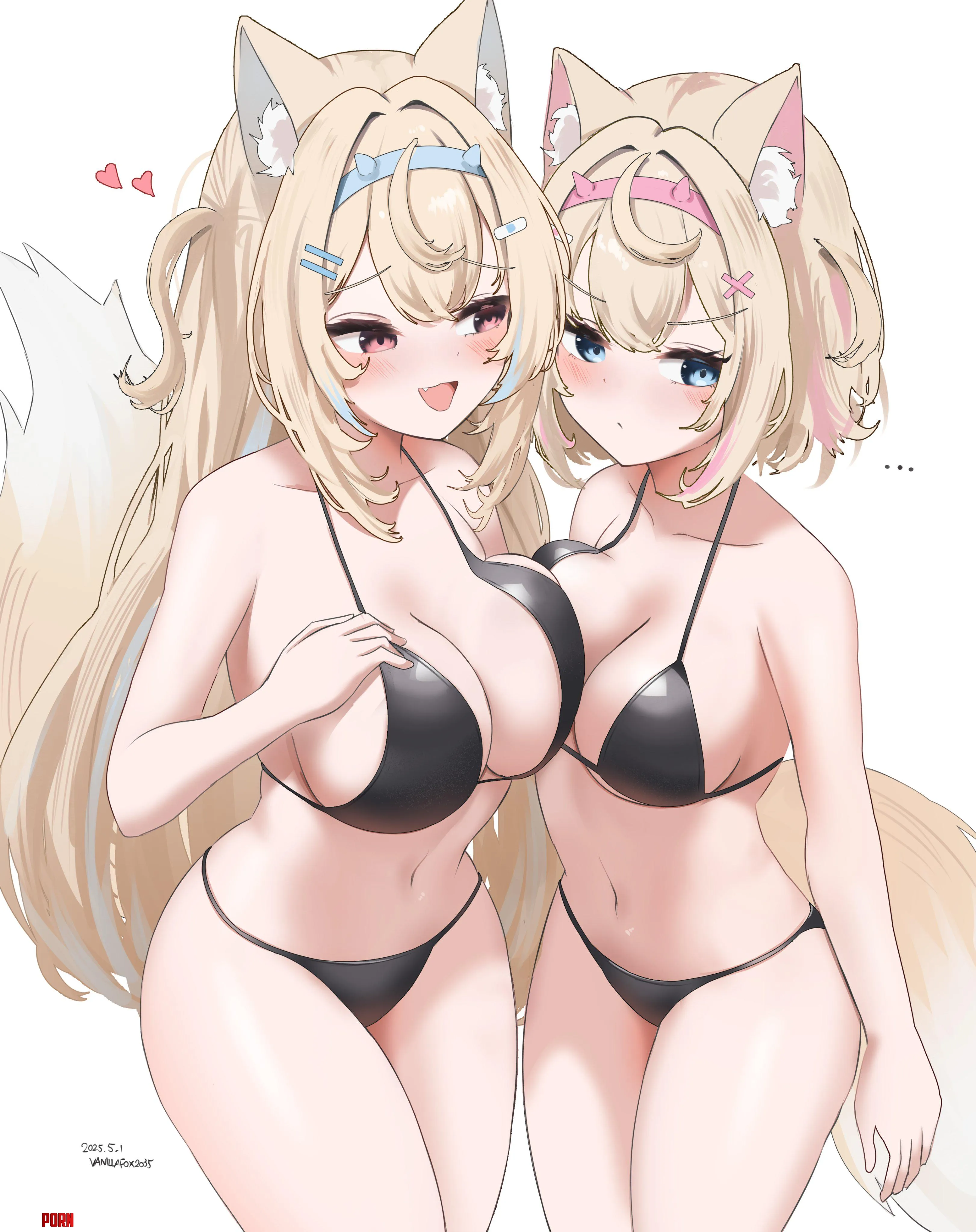 FuwaMoco [Hololive] by A_MASSIVE_PERVERT