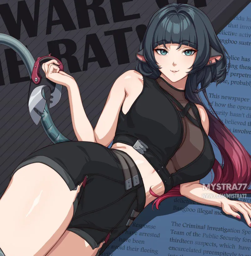 Thumbnail Level-Ad5048's Smooth Shiny Rat Thighs in thighdeology