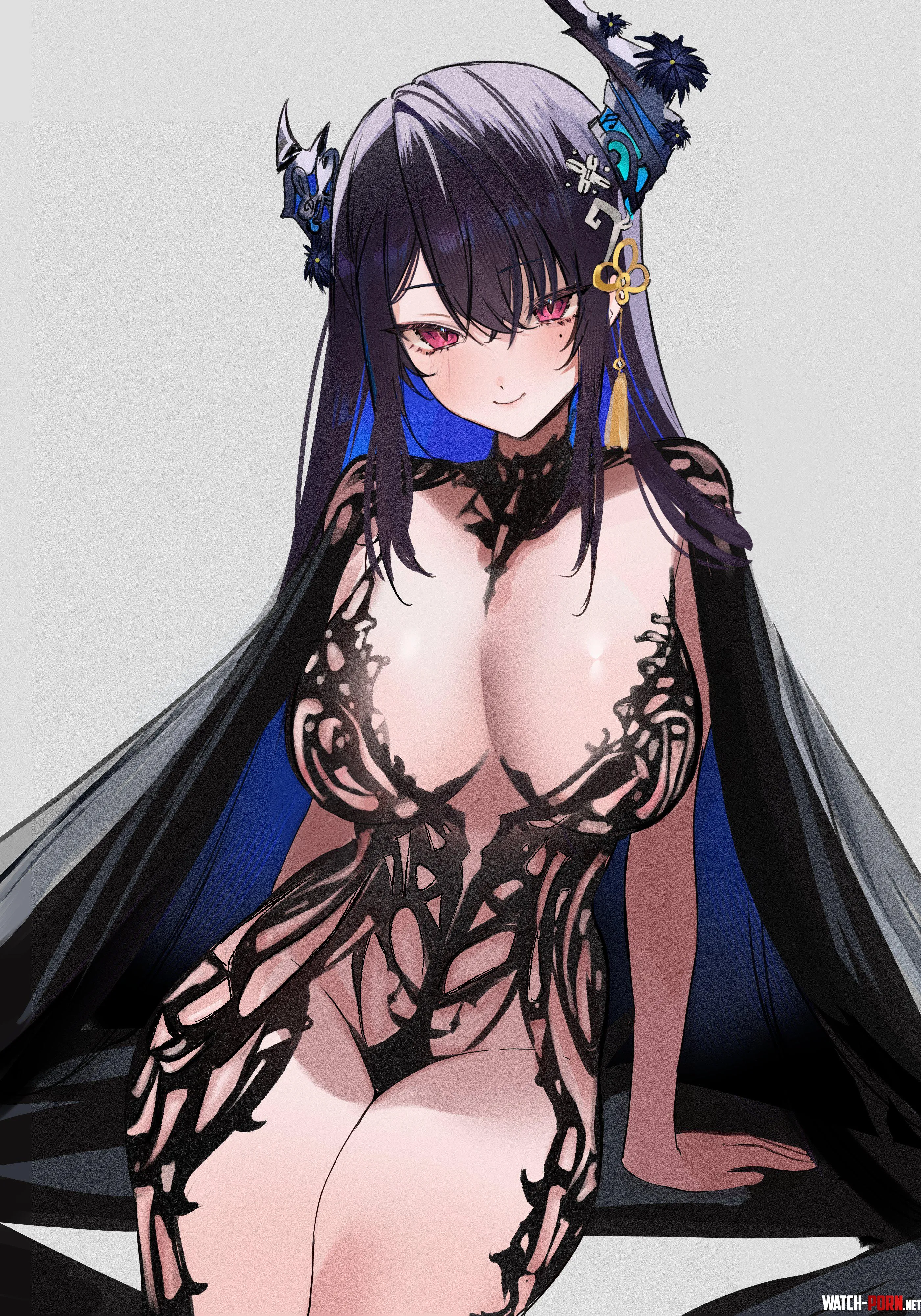 Nerissa Ravencroft [Hololive] by CheetahSperm18