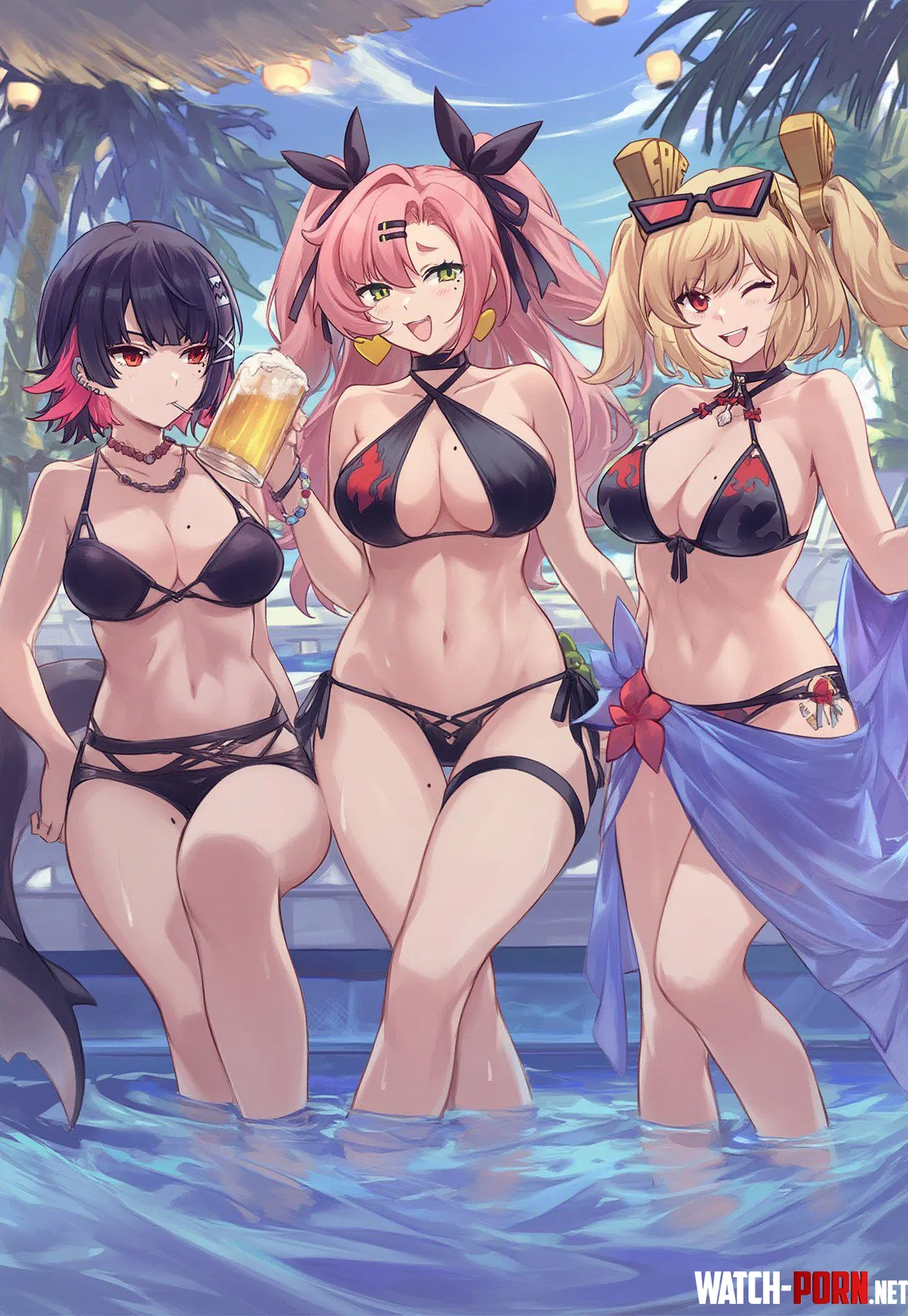 Ellen, Nicole and Burnice [Zenless Zone Zero] by McKnight94
