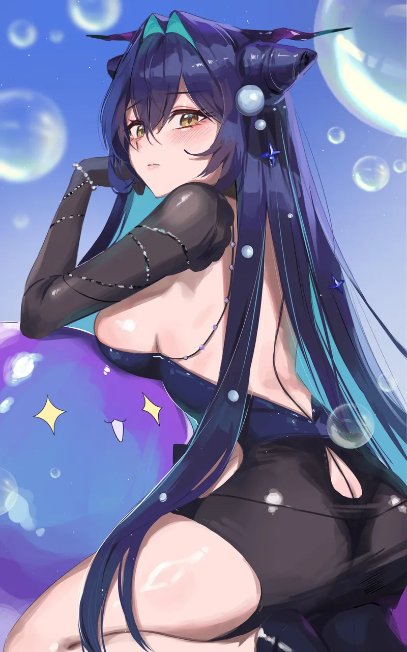 Thumbnail Little Mermaid's Sheer Dress from Nikke: A pantsu Fantasy by PickFlimsy7834