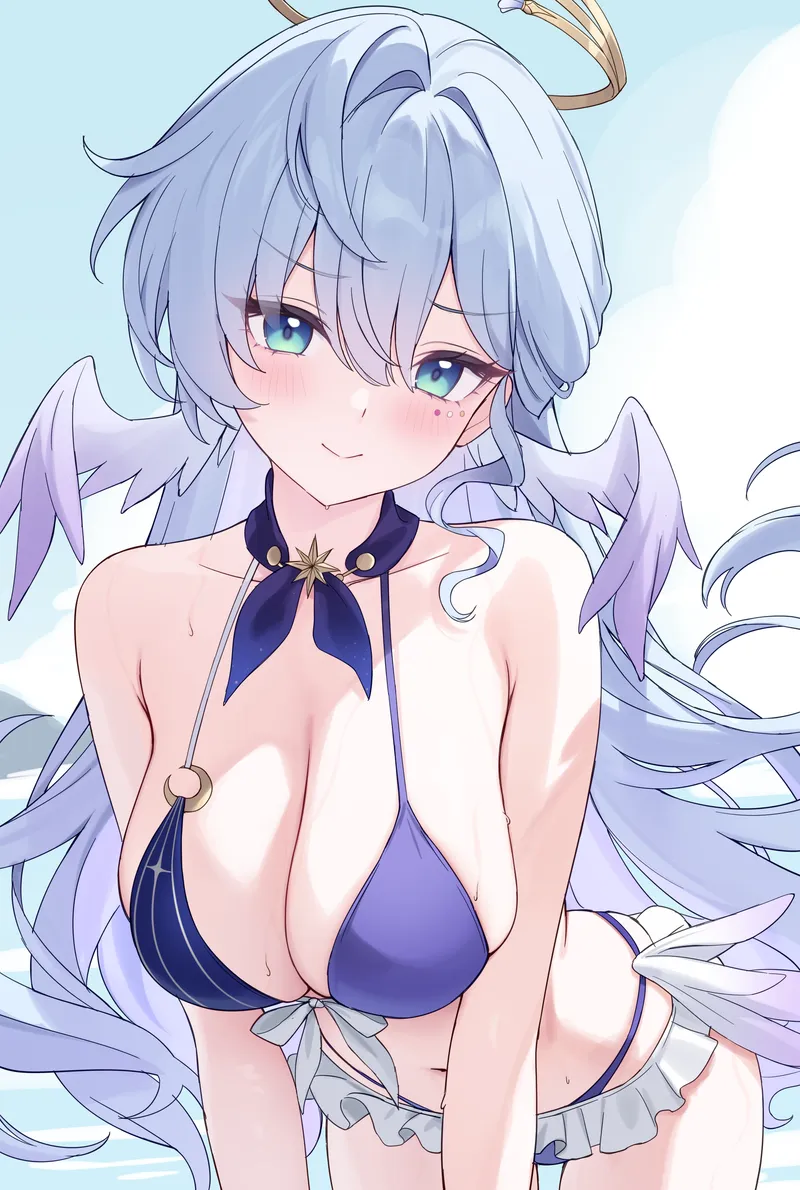 Thumbnail Swimsuit Robin's Big Boobs: A Must-Read in Swimsuithentai