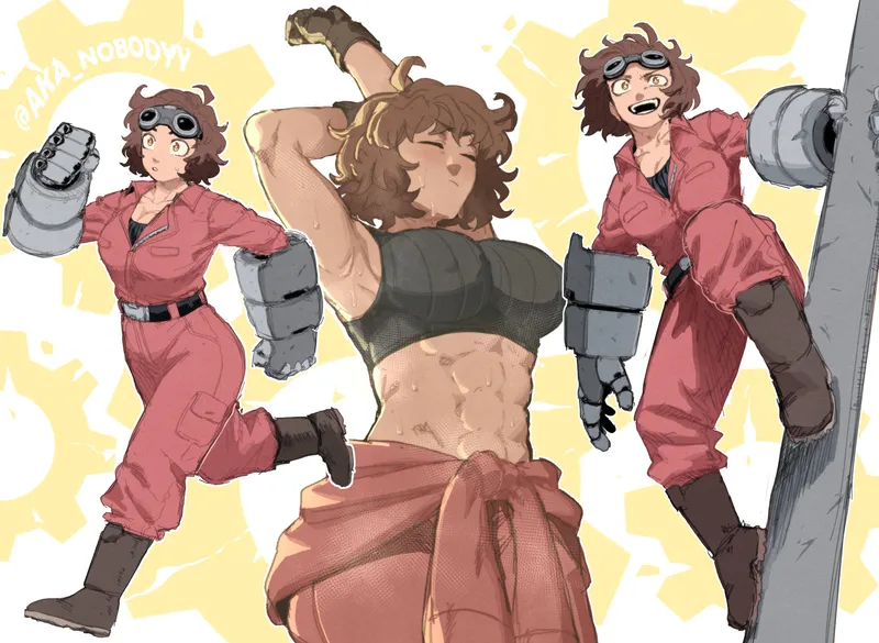 Thumbnail Gea Original Art by AKA | Throwawheylmao