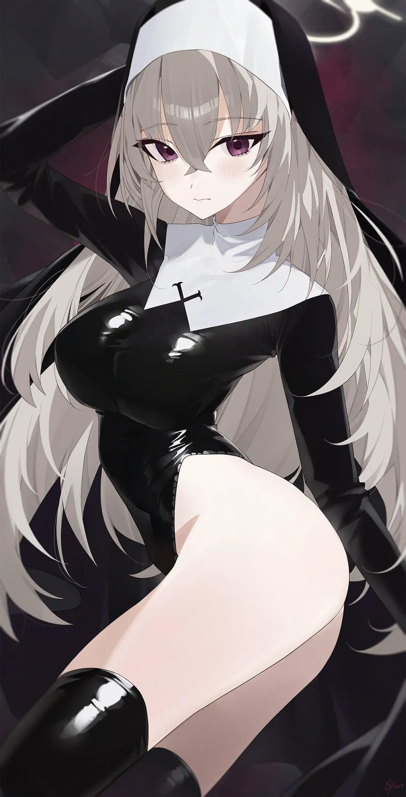 Thumbnail Dive into Anime Bodysuits with CheetahSperm18's Sakurako