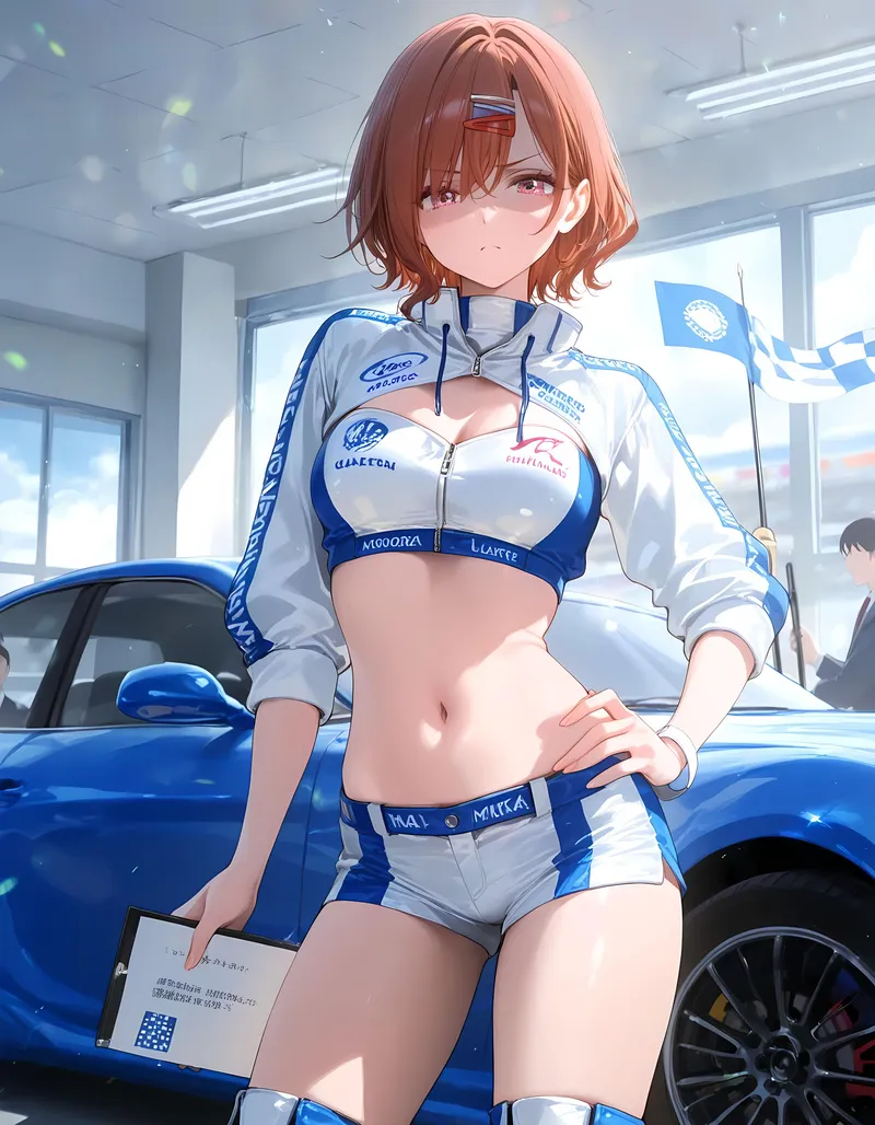 Thumbnail Idolmaster's Race Queen Madoka Steals the Spotlight by CheetahSperm18