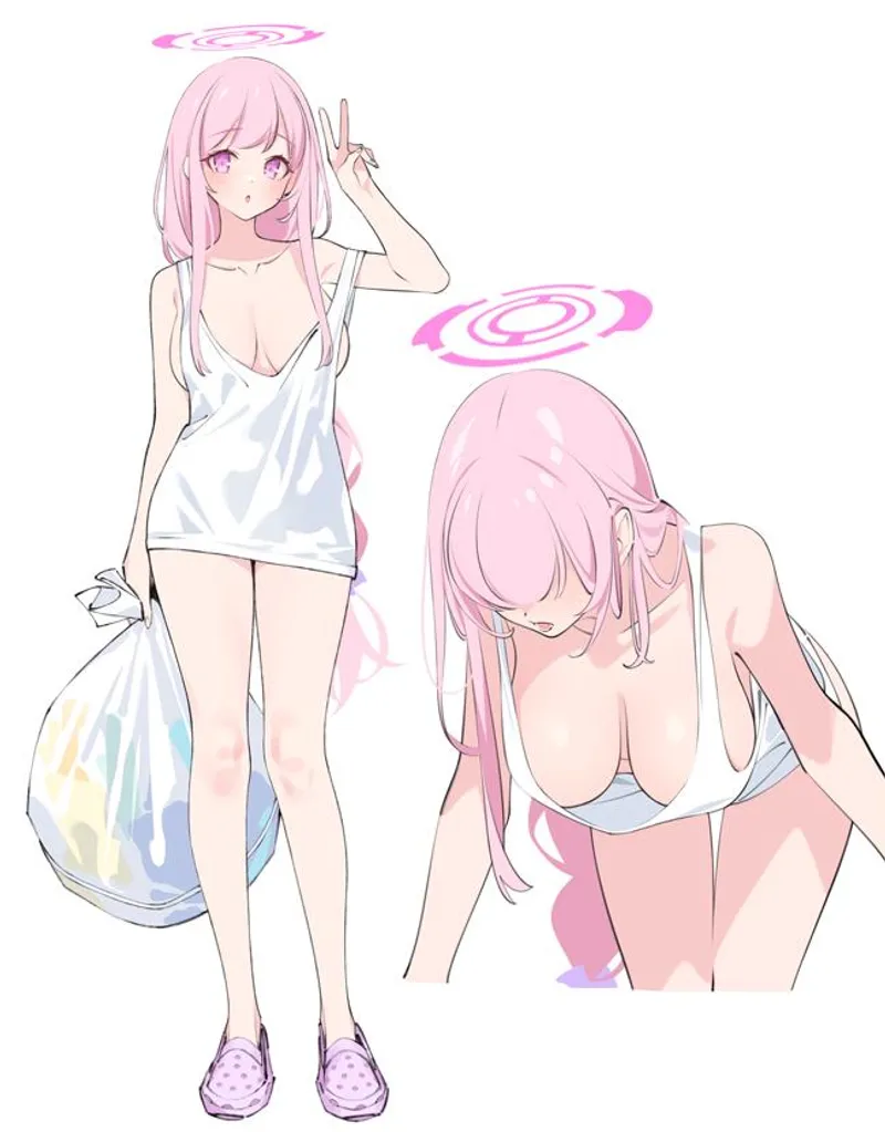 Thumbnail llamanatee Shares Eimi's Blue Archive Adventure in BigAnimeTiddies