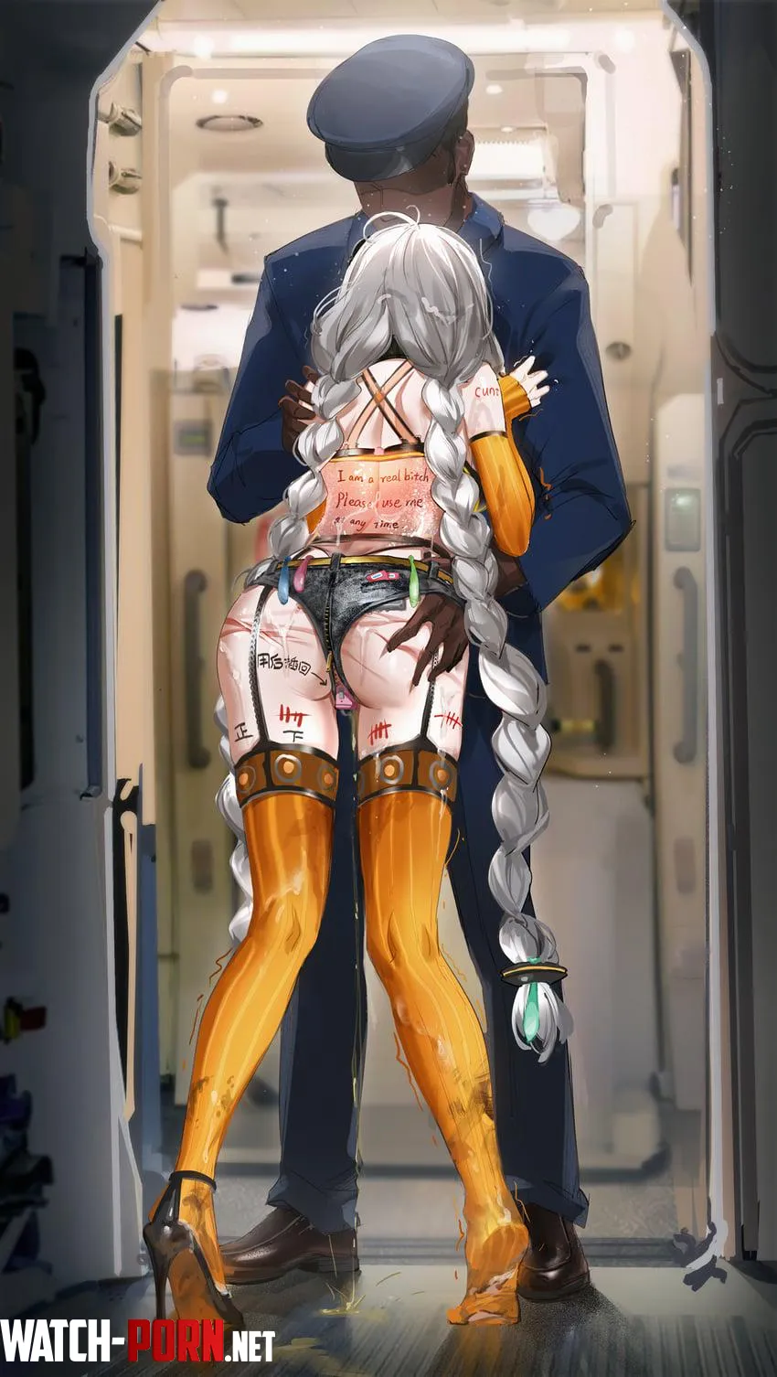 She gets passed around by Somanycookies1