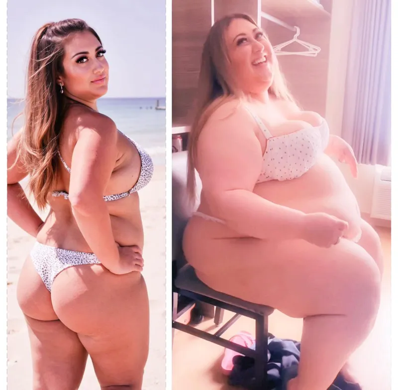 Thumbnail Weight Transformation Unveiled: Before and After Revealed by BBWBellla