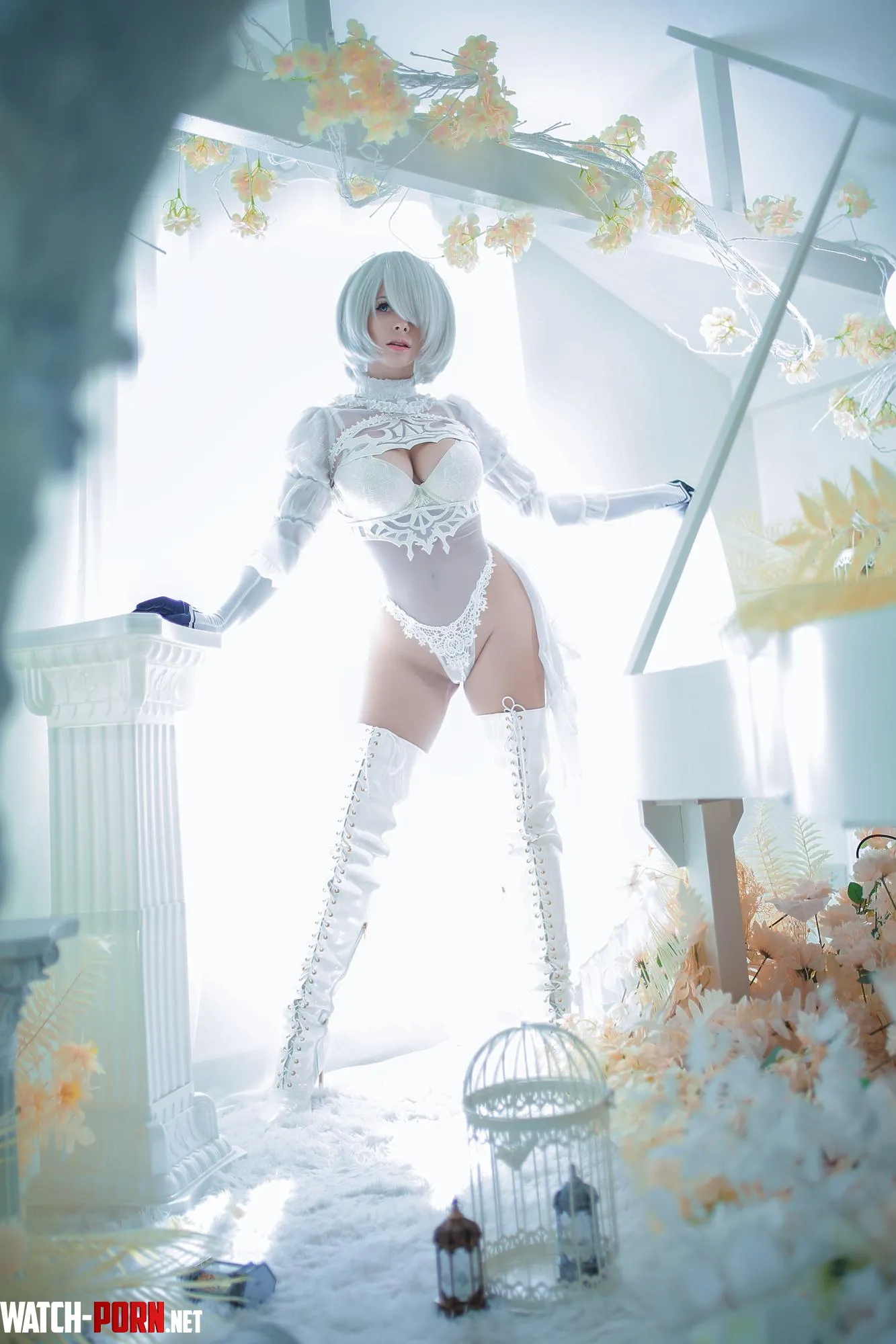 White Bride 2B by Yuna Kairi by YunieSunshine