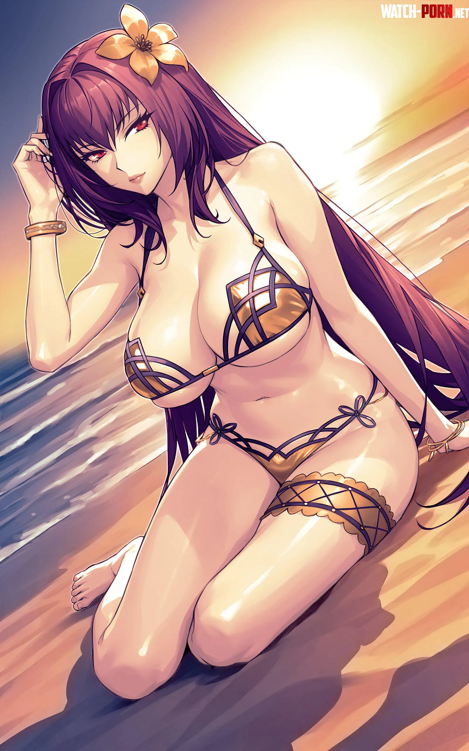 Scathach [Fate/GO] by CheetahSperm18