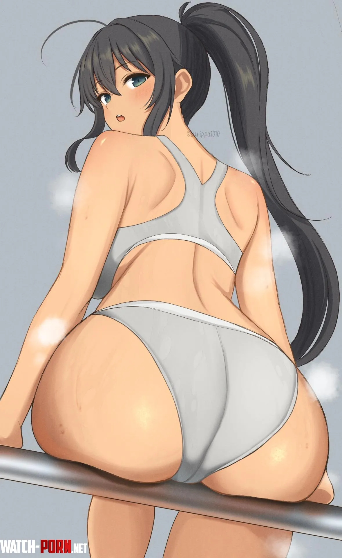 After a workout [Senran Kagura] by theAprel