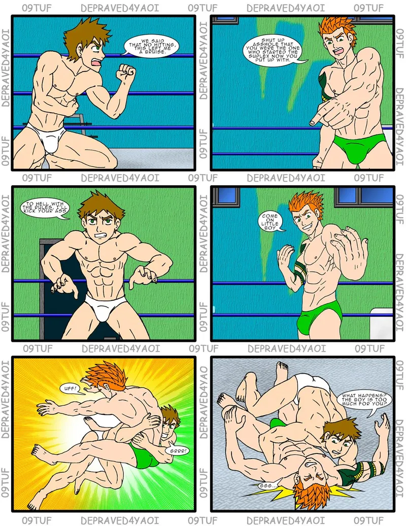 Thumbnail Search for a Comic: 'Sexual Match 2 by 09tuf' Adventure by Takerufudou in baramanga