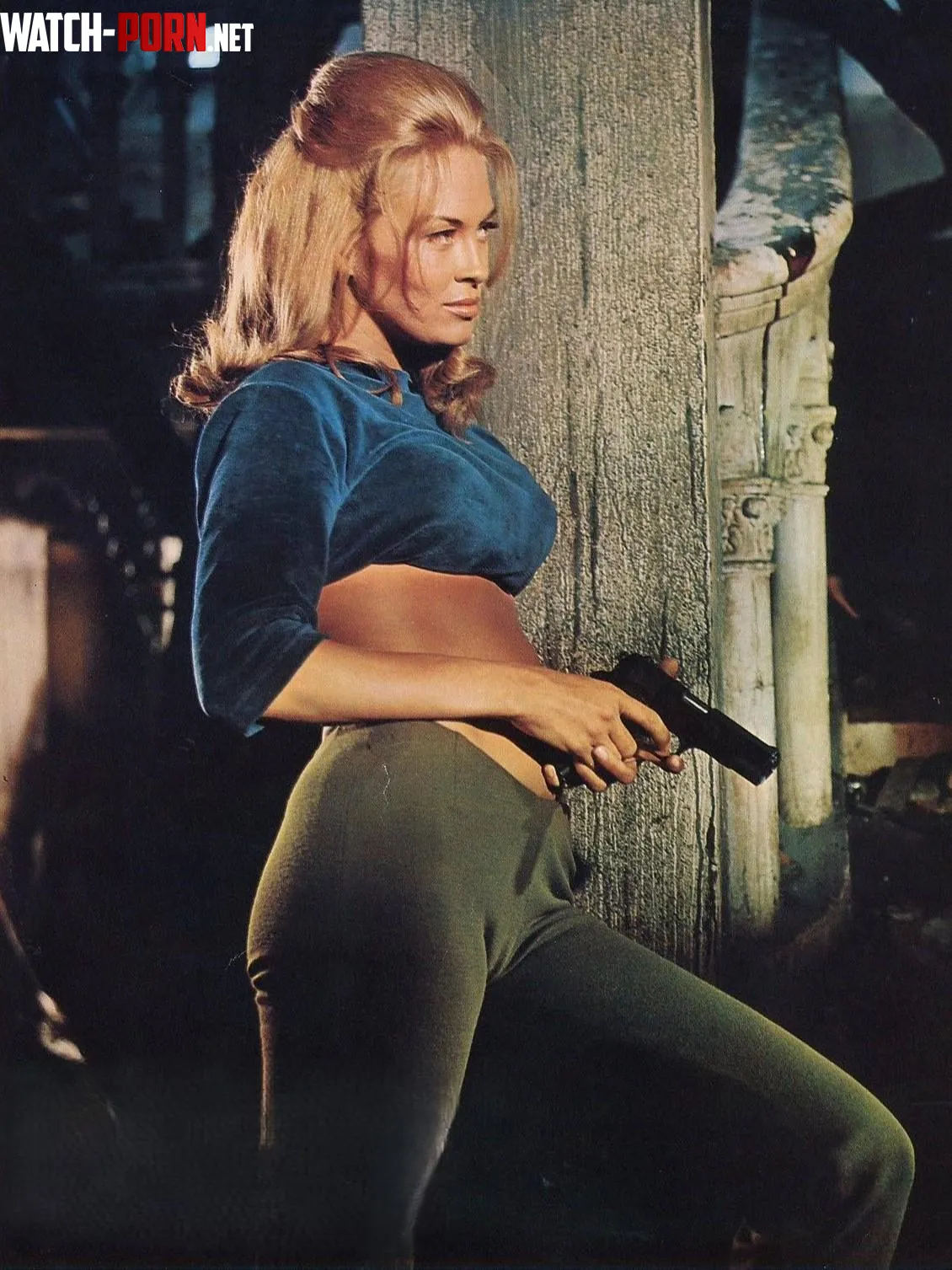 Faye Dunaway in film 'The Happening' (1967). by BoudreauxBedwell