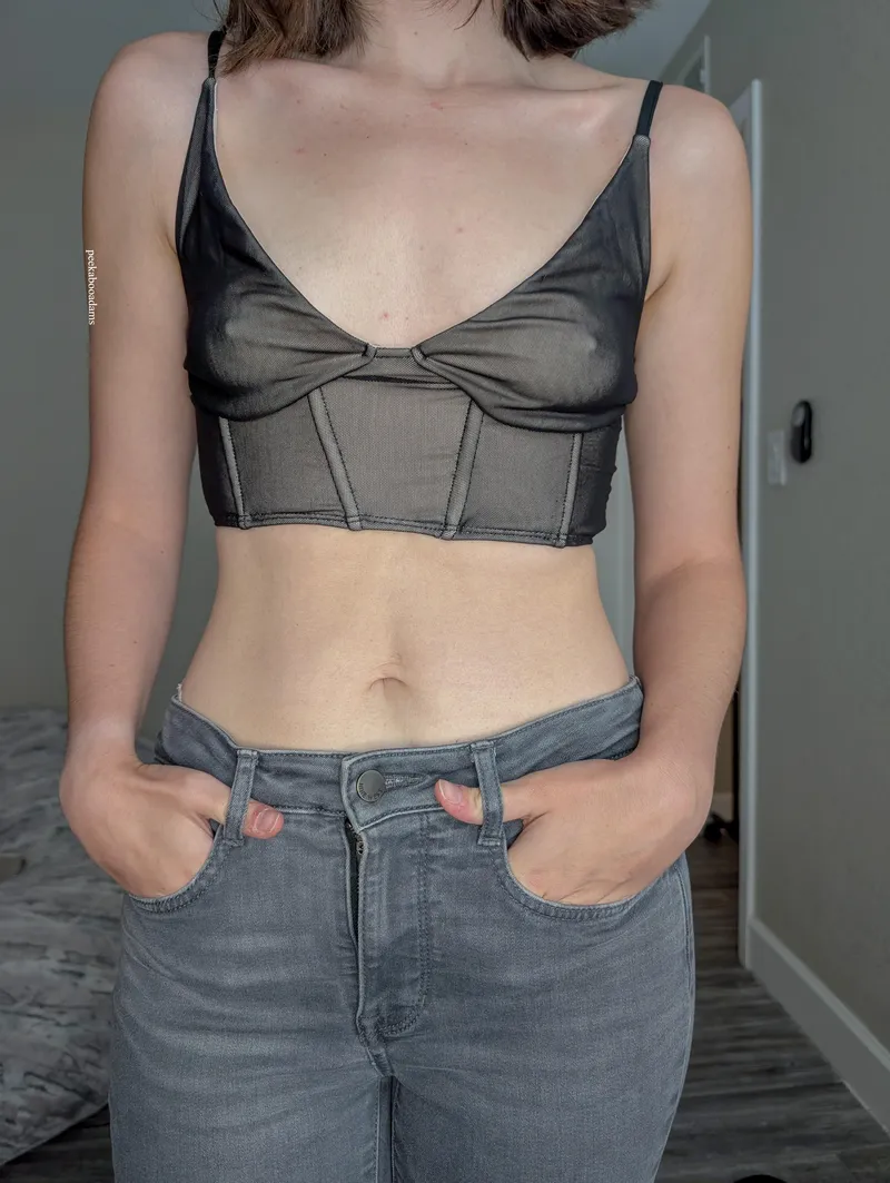 Thumbnail Happy Hour Ready: Braless Excitement with peekabooadams