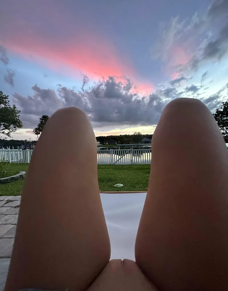 Thumbnail TentationEve: Mesmerizing Beauty - Sunset Gazing with Delight