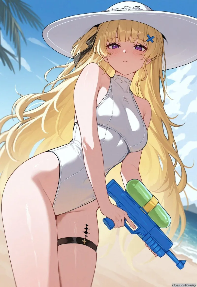 Thumbnail Delve into Anime Bodysuits with CheetahSperm18's Phoebe from Wuthering Waves
